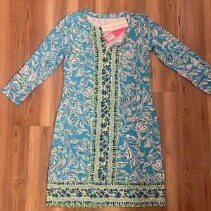 Lilly Pulitzer Nadine Dress in Turquoise Oasis